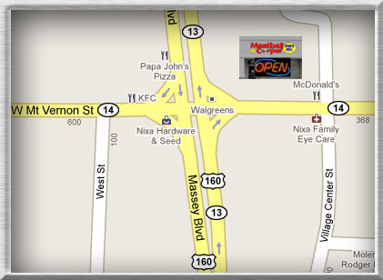 Click For Directions to Meatball & Cooper's Sports Grill